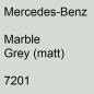 Preview: Mercedes-Benz, Marble Grey (matt), 7201.